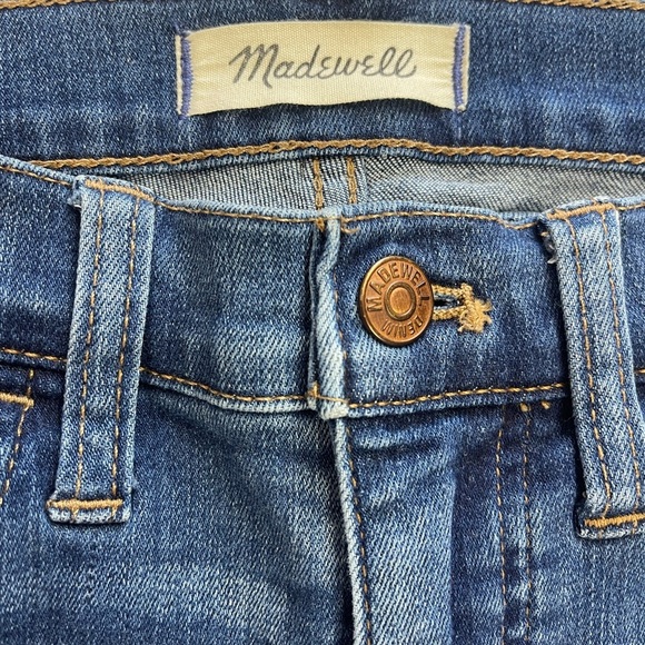 Madewell 9" Mid-Rise Skinny Jeans Medium Wash Size 25 - Picture 11 of 15